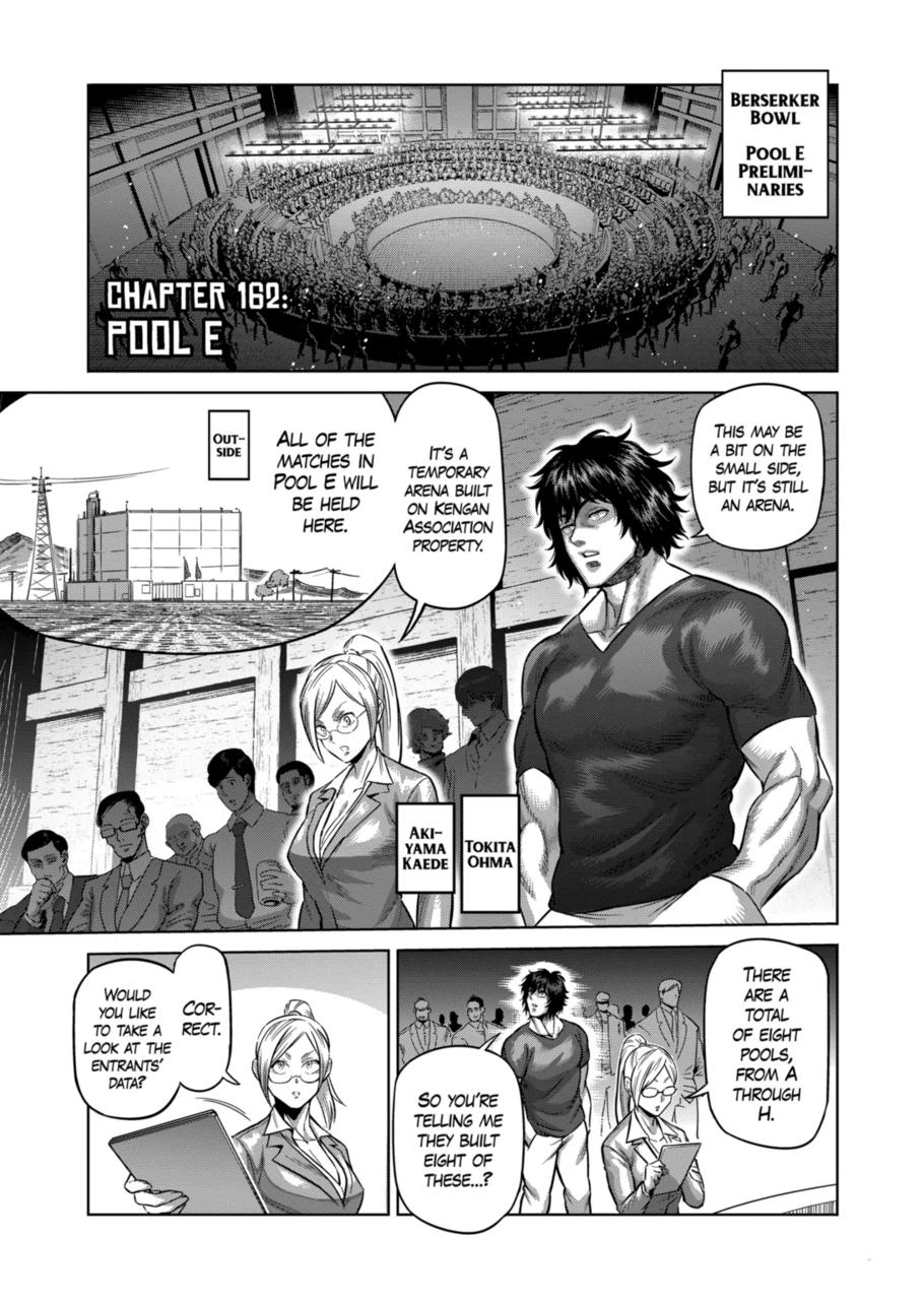 Kengan Omega Chapter 162 page 1 - Chapter 162