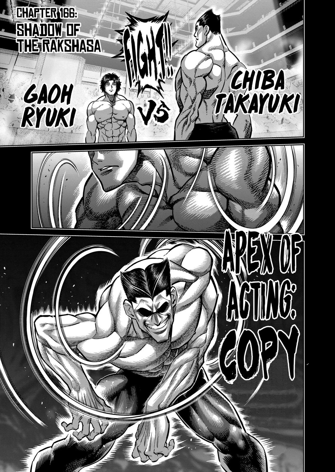 Kengan Omega Chapter 166 page 1 - Chapter 166