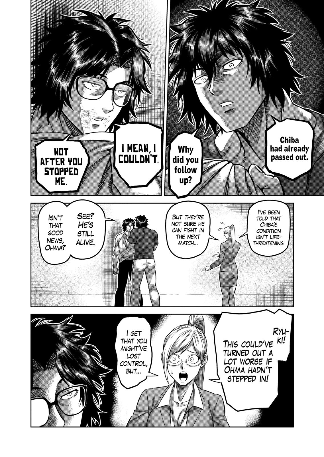 Kengan Omega Chapter 166 page 12 - Chapter 166