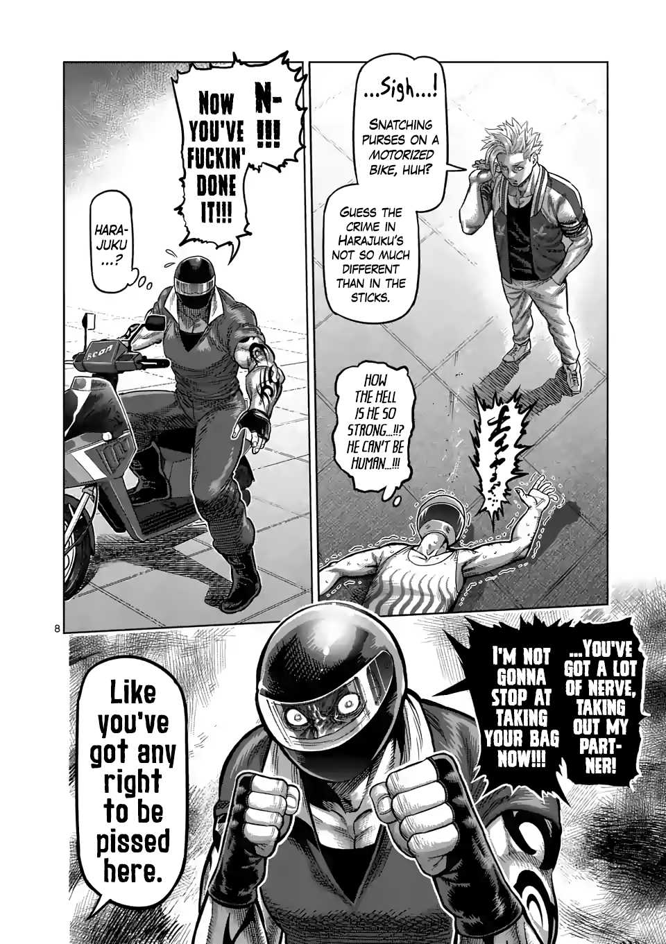 Kengan Omega Chapter 17 page 8 - Chapter 17: Moving