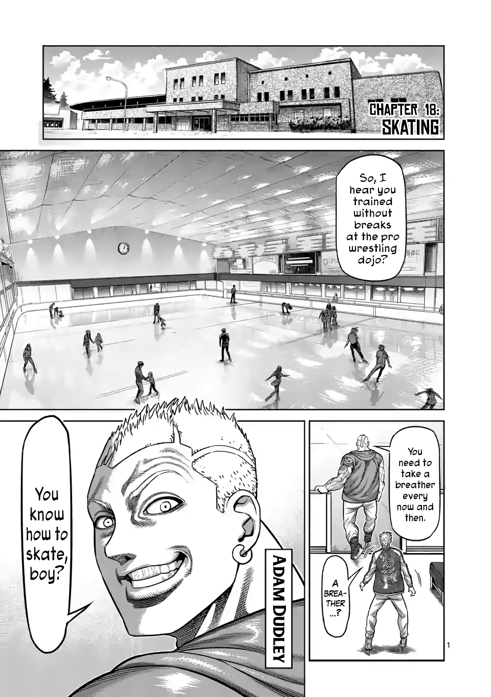 Kengan Omega Chapter 18 page 1 - Chapter 18: Skating