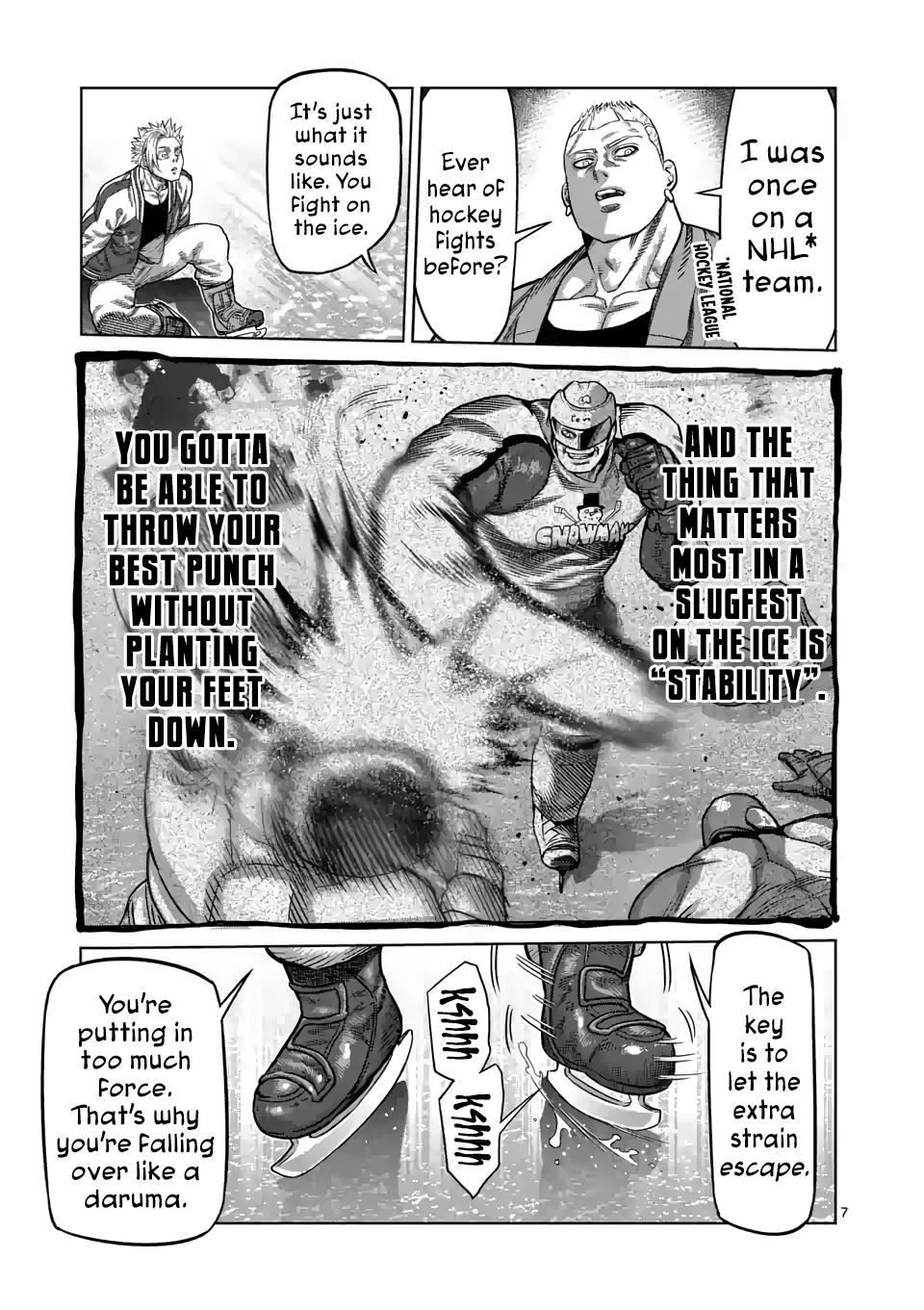 Kengan Omega Chapter 18 page 7 - Chapter 18: Skating
