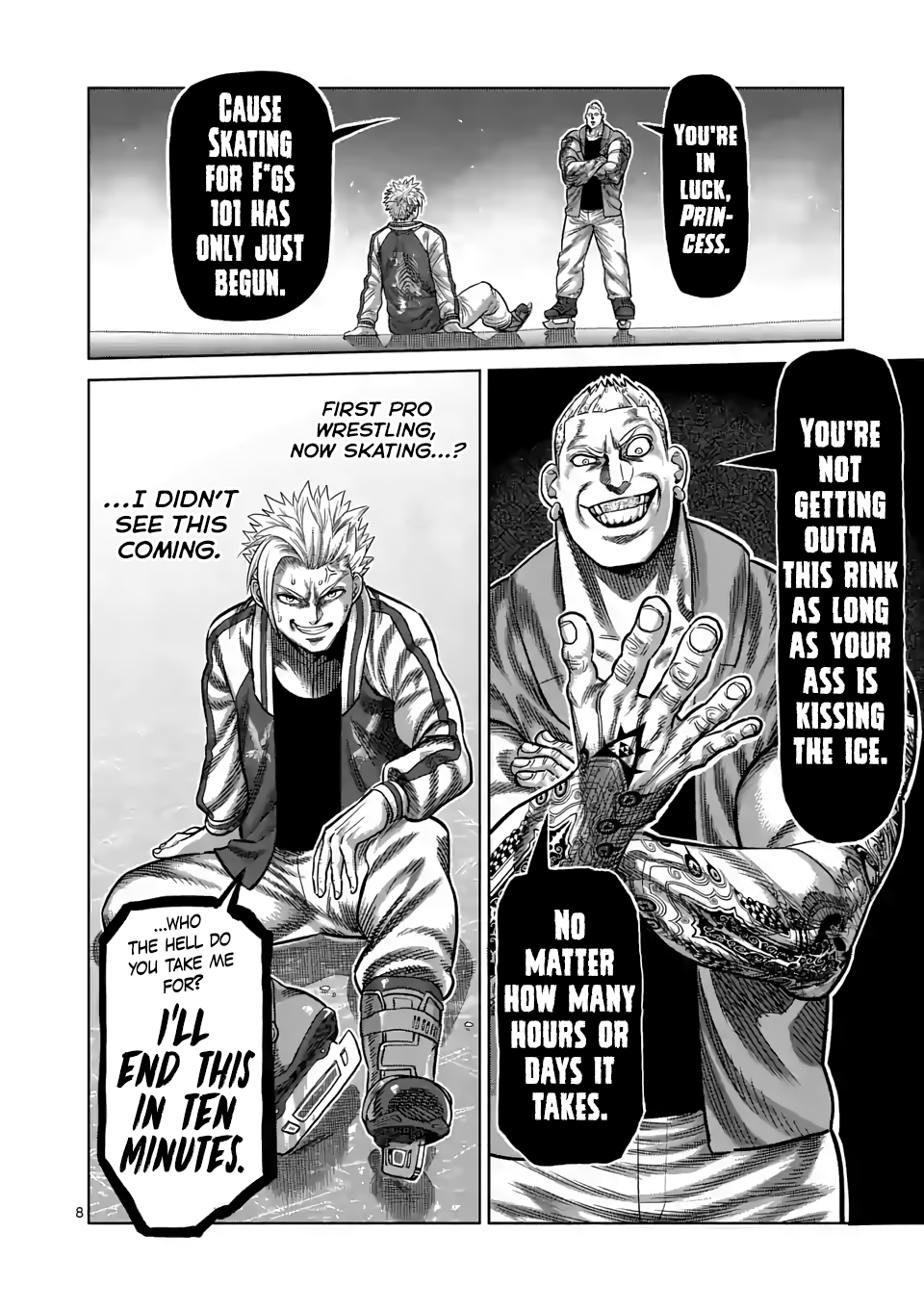 Kengan Omega Chapter 18 page 8 - Chapter 18: Skating