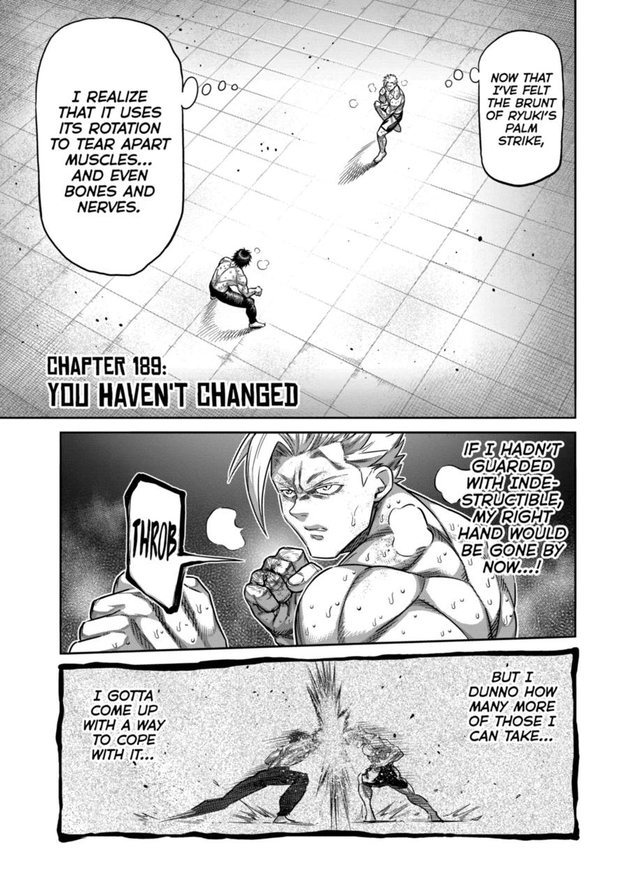Kengan Omega Chapter 189 page 1 - Chapter 189