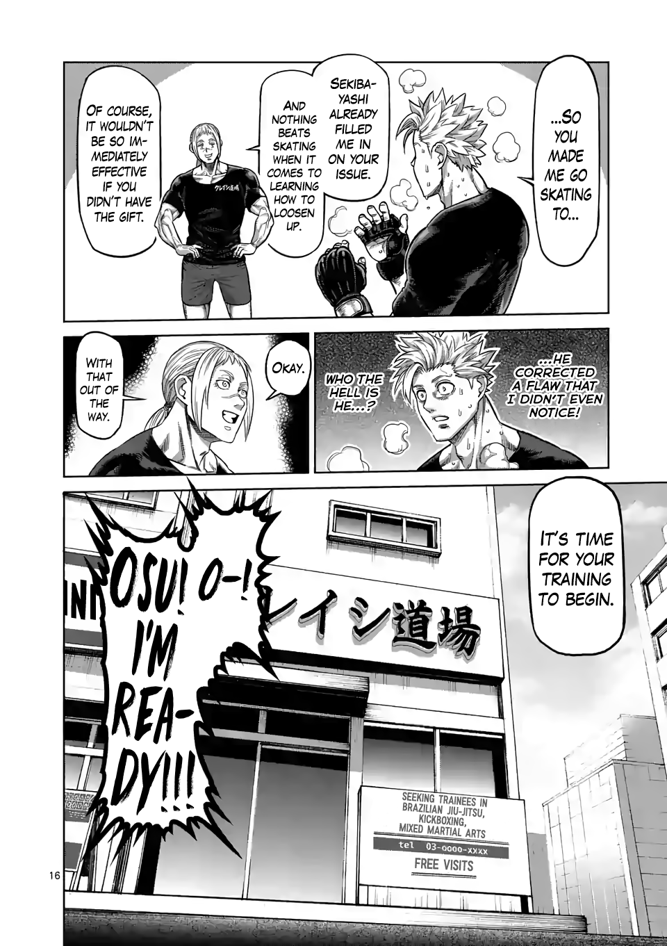 Kengan Omega Chapter 19 page 16 - Chapter 19: Awakening