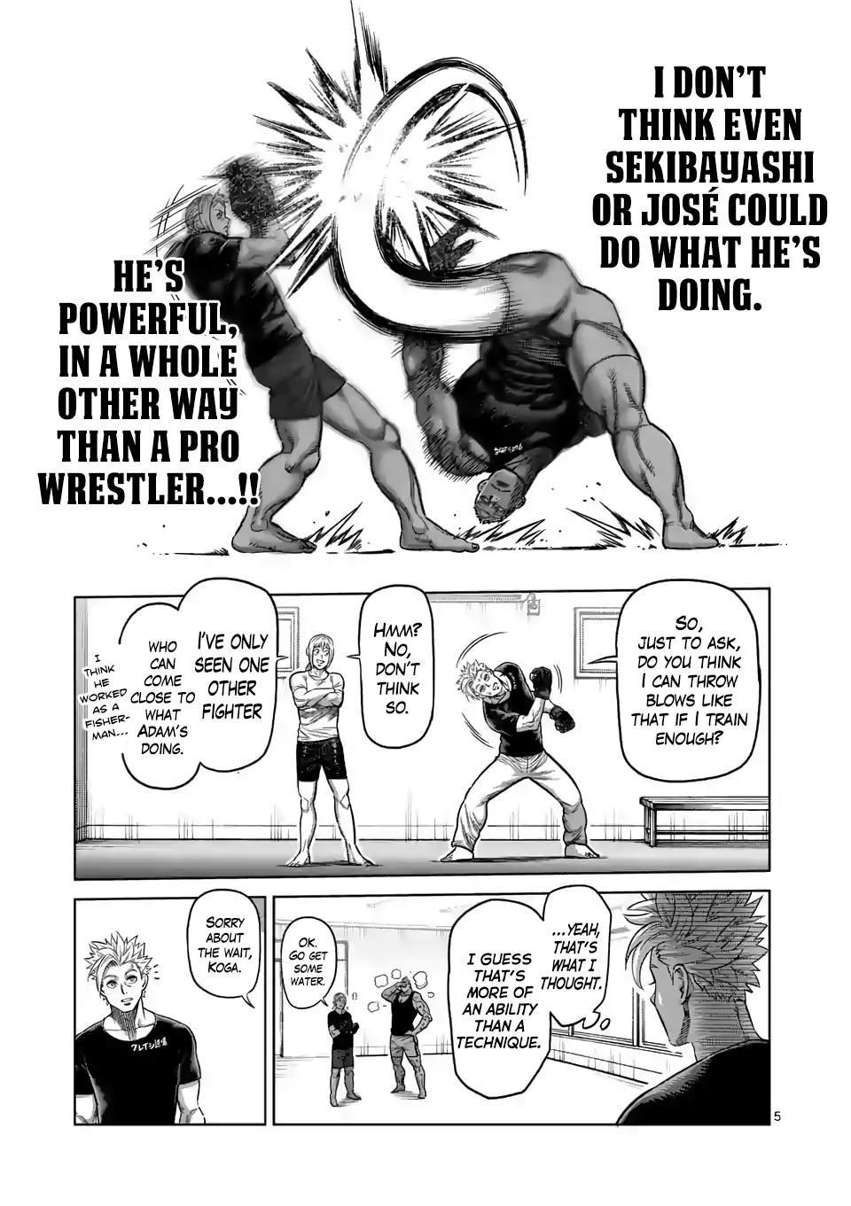 Kengan Omega Chapter 19 page 5 - Chapter 19: Awakening
