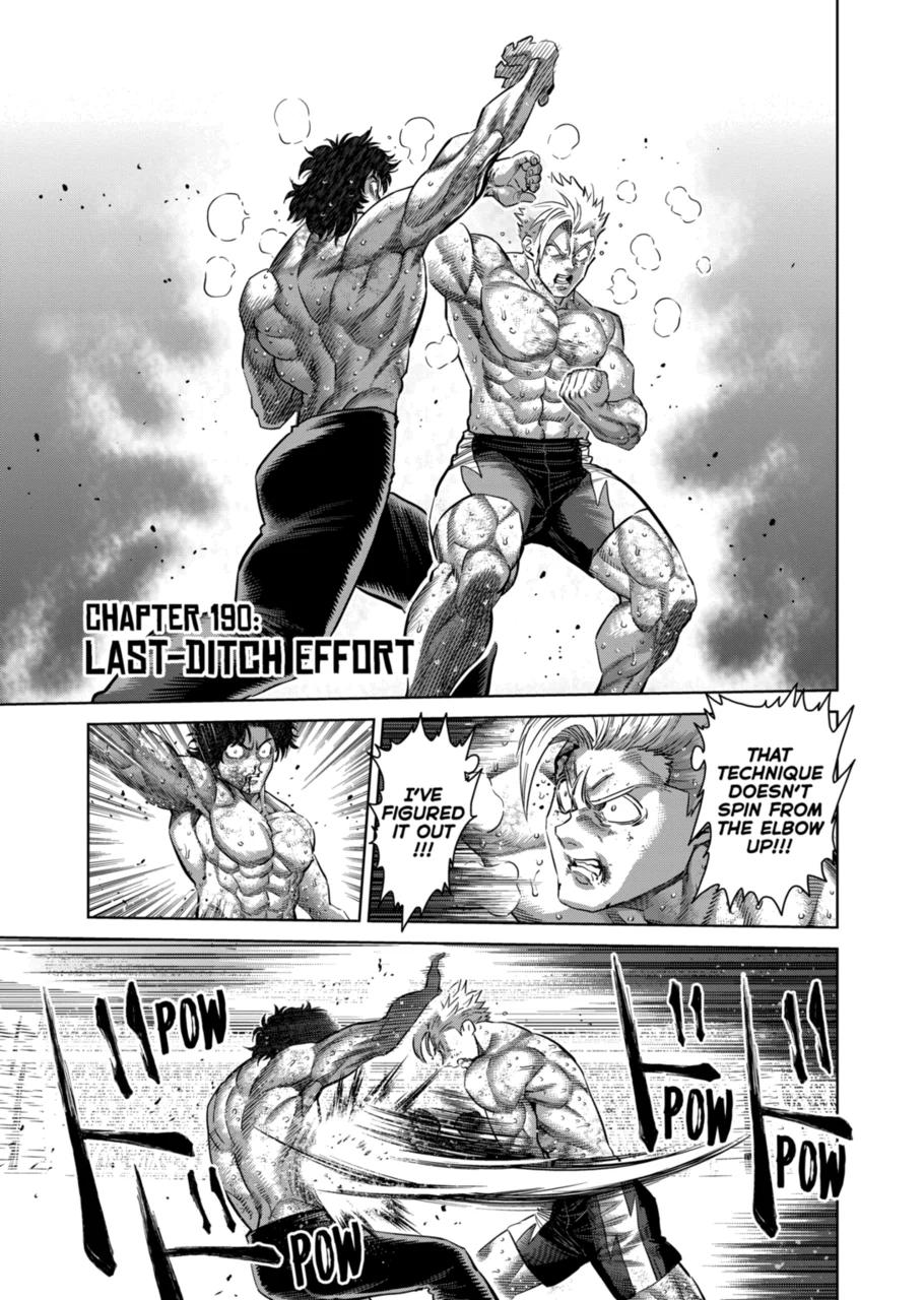 Kengan Omega Chapter 190 page 1 - Chapter 190