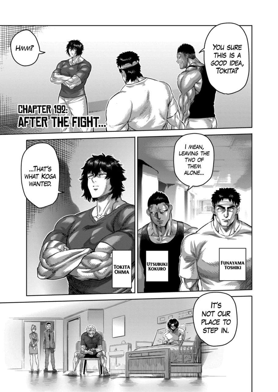 Kengan Omega Chapter 192 page 1 - Chapter 192