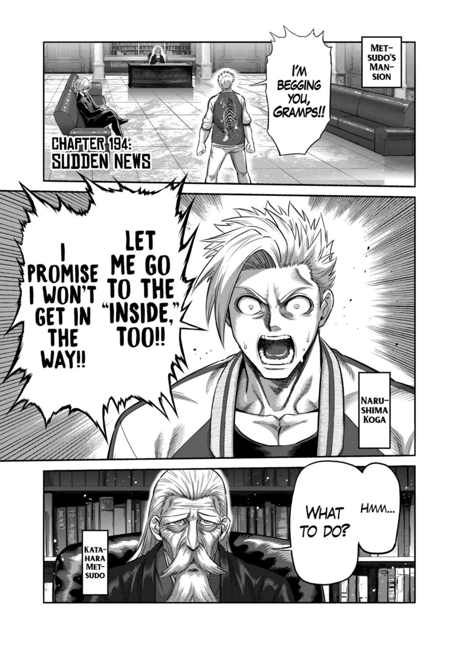Kengan Omega Chapter 194 page 1 - Chapter 194
