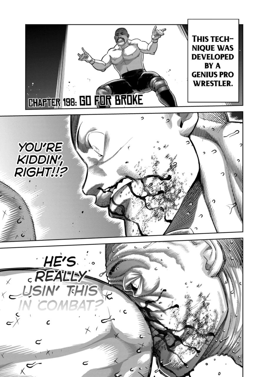 Kengan Omega Chapter 198 page 1 - Chapter 198