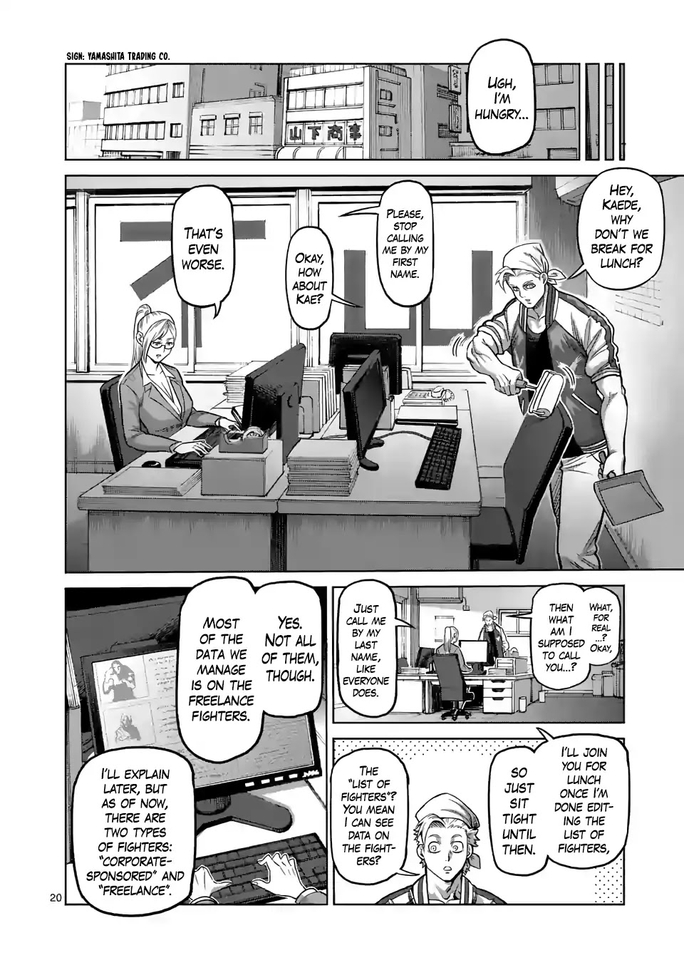Kengan Omega Chapter 2 page 20 - Chapter 2: New Life