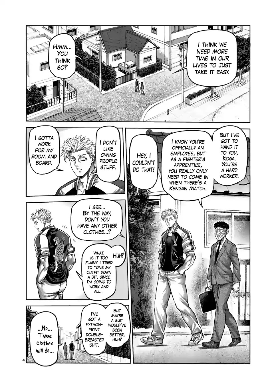 Kengan Omega Chapter 2 page 4 - Chapter 2: New Life