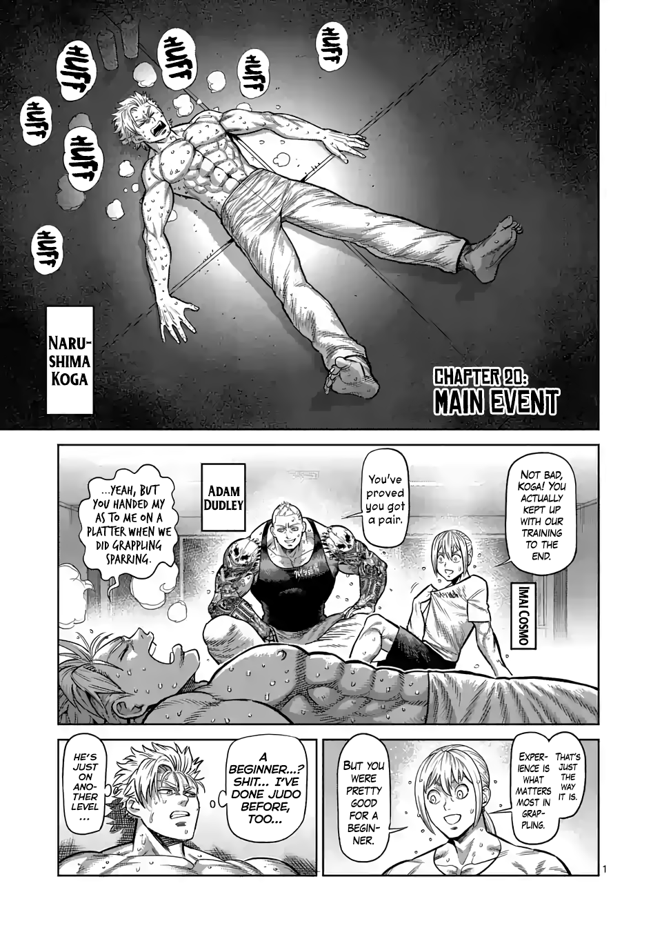Kengan Omega Chapter 20 page 1 - Chapter 20: Main Event