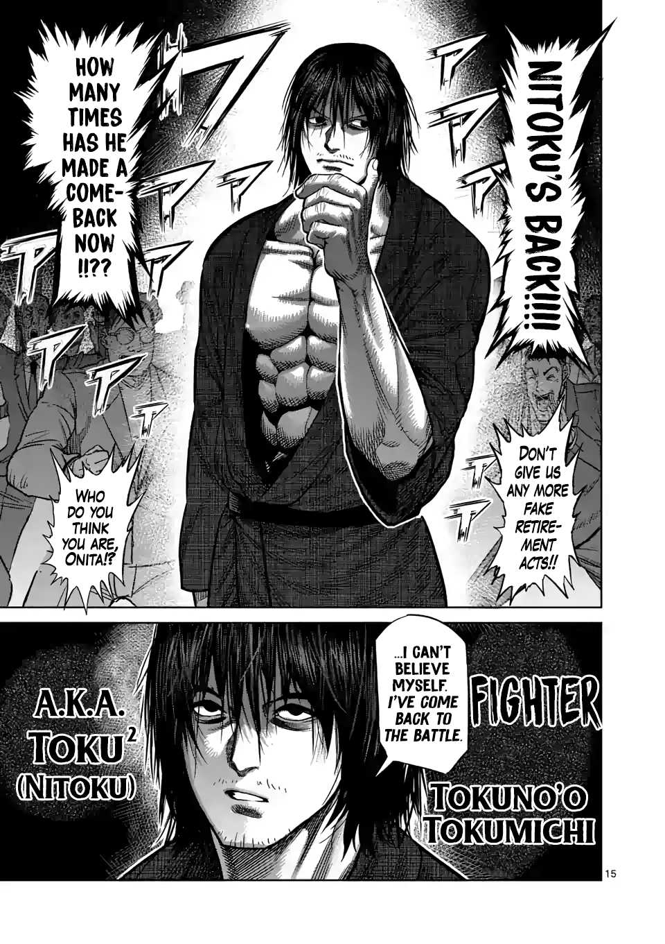 Kengan Omega Chapter 20 page 15 - Chapter 20: Main Event
