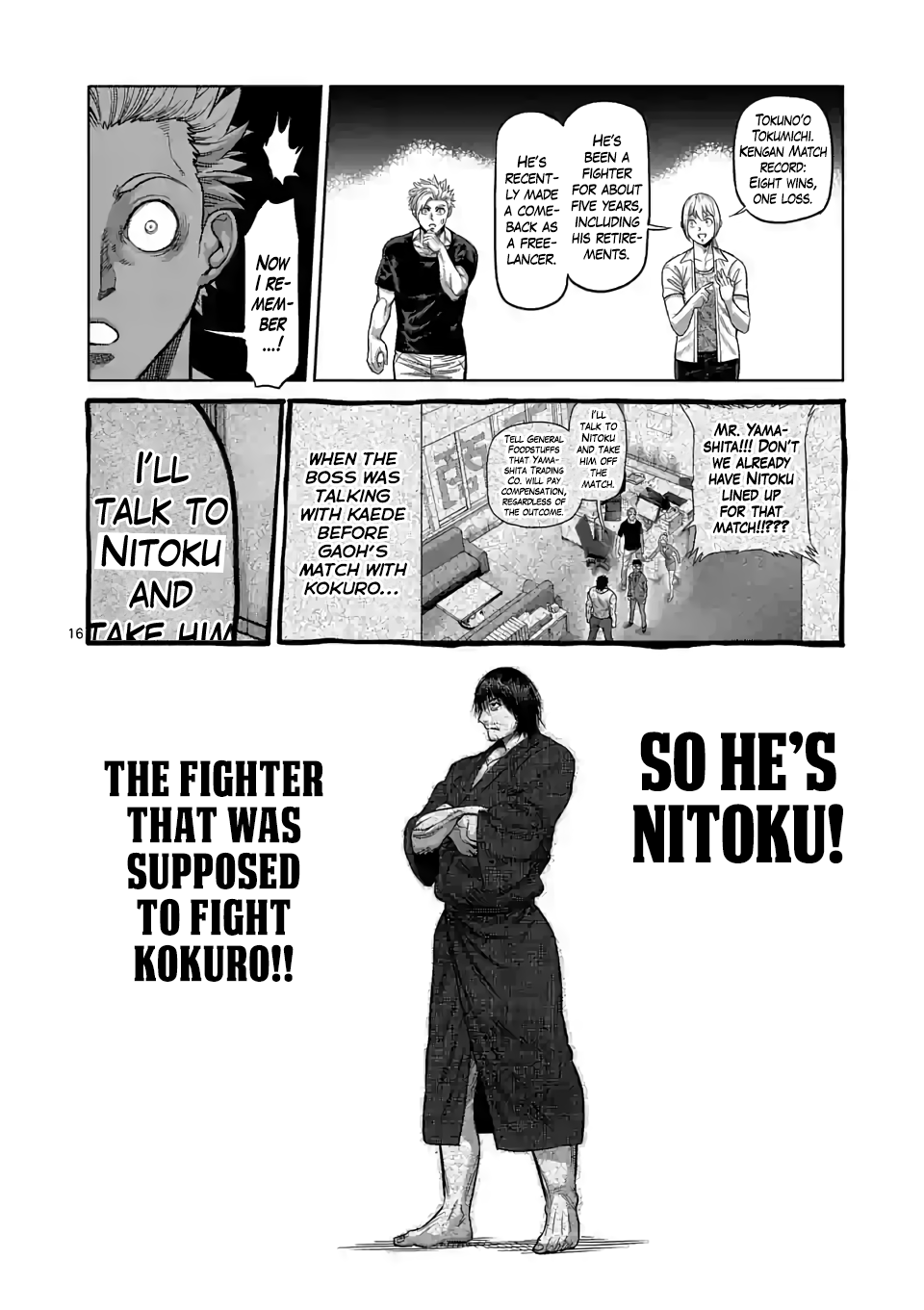 Kengan Omega Chapter 20 page 16 - Chapter 20: Main Event