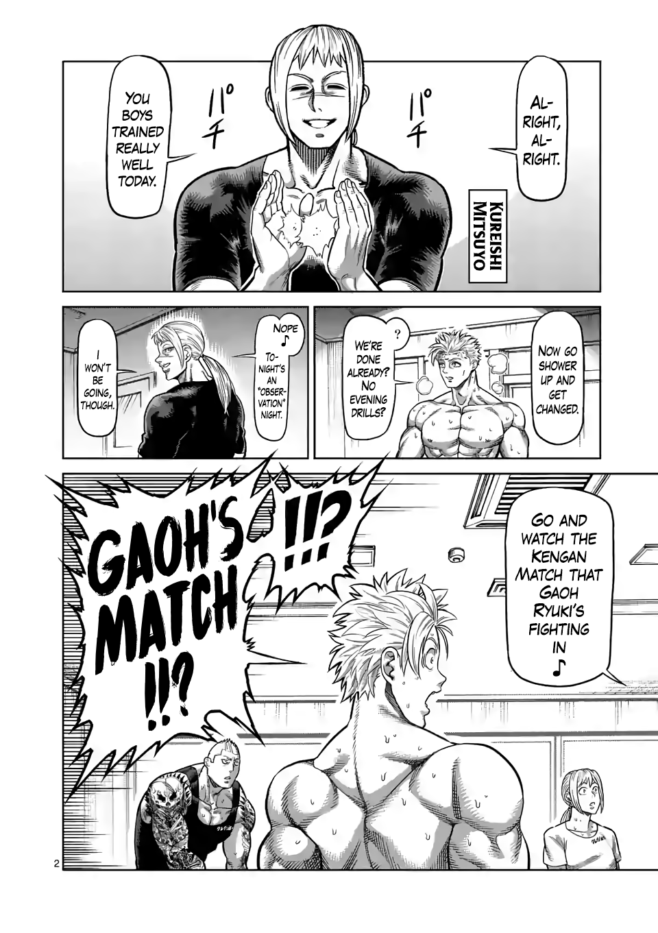 Kengan Omega Chapter 20 page 2 - Chapter 20: Main Event