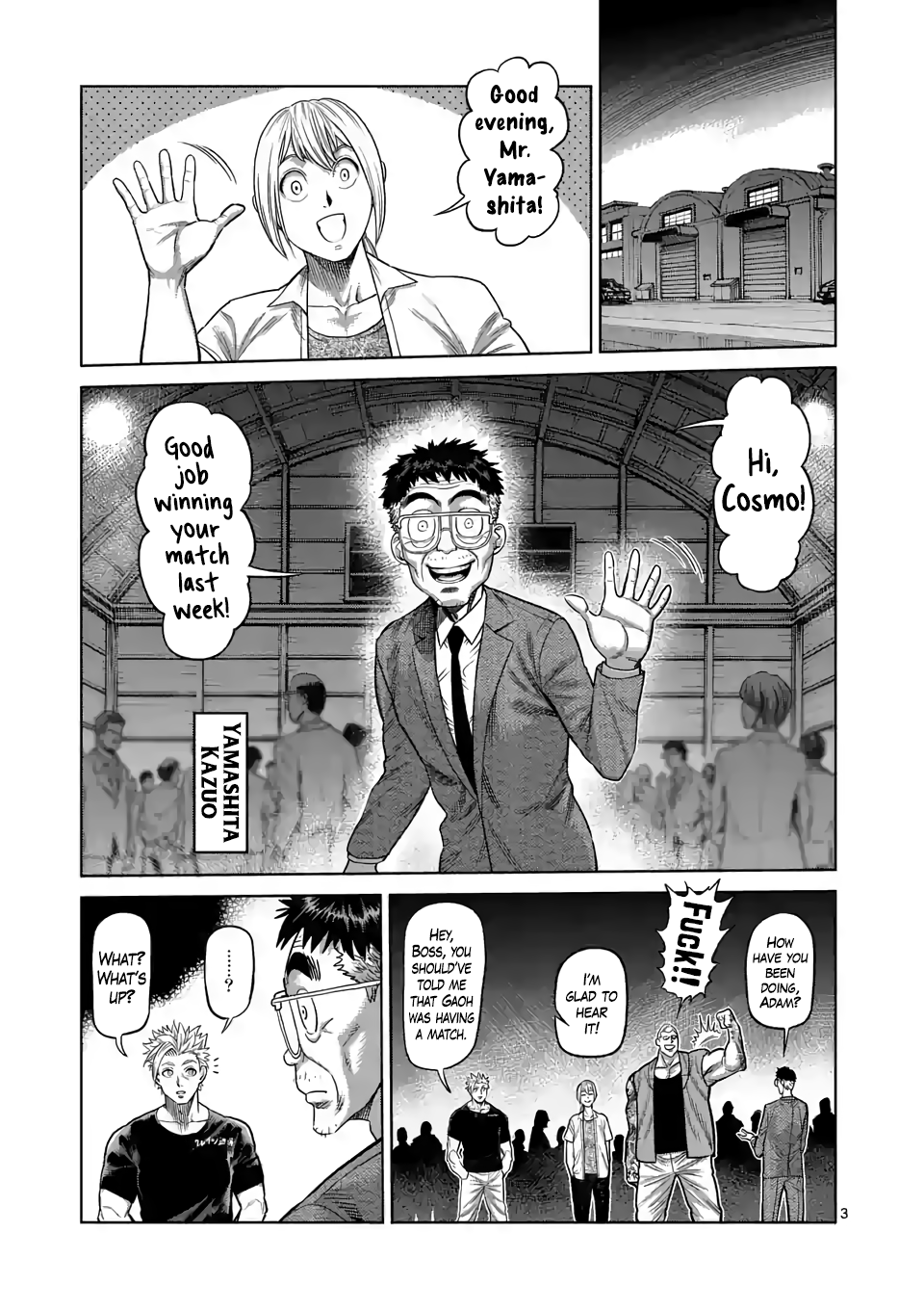 Kengan Omega Chapter 20 page 3 - Chapter 20: Main Event