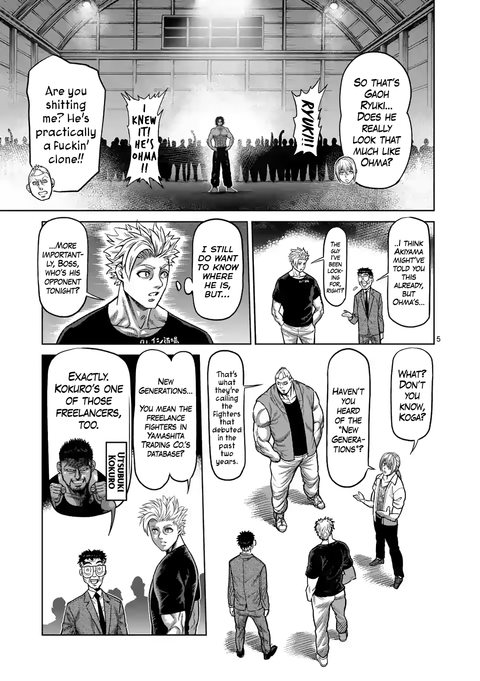 Kengan Omega Chapter 20 page 5 - Chapter 20: Main Event