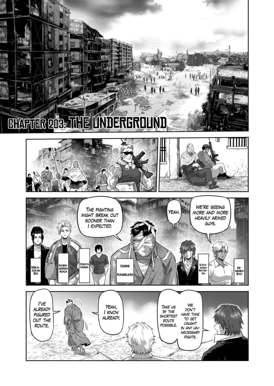 Kengan Omega Chapter 203 page 1 - Chapter 203