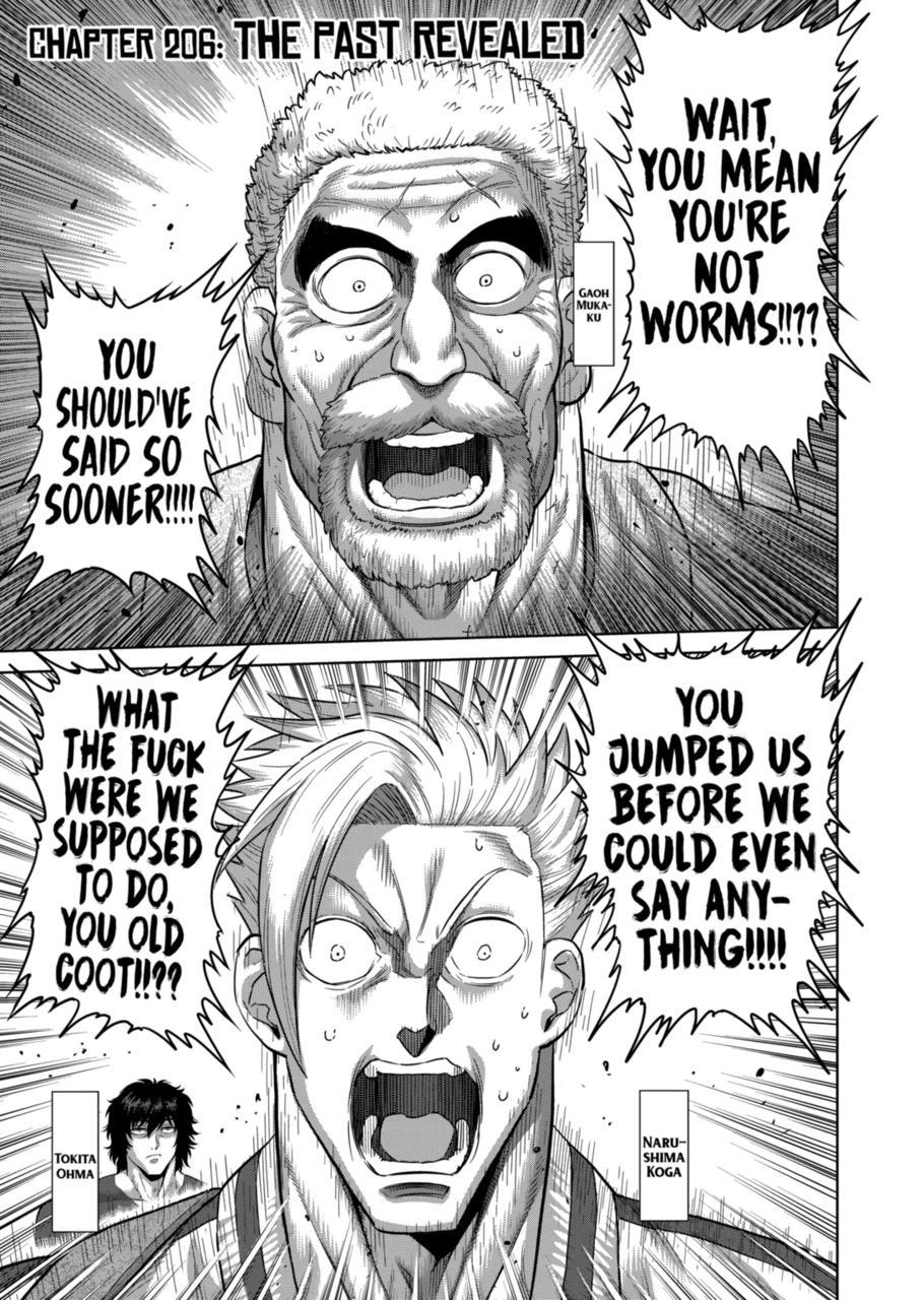 Kengan Omega Chapter 206 page 1 - Chapter 206