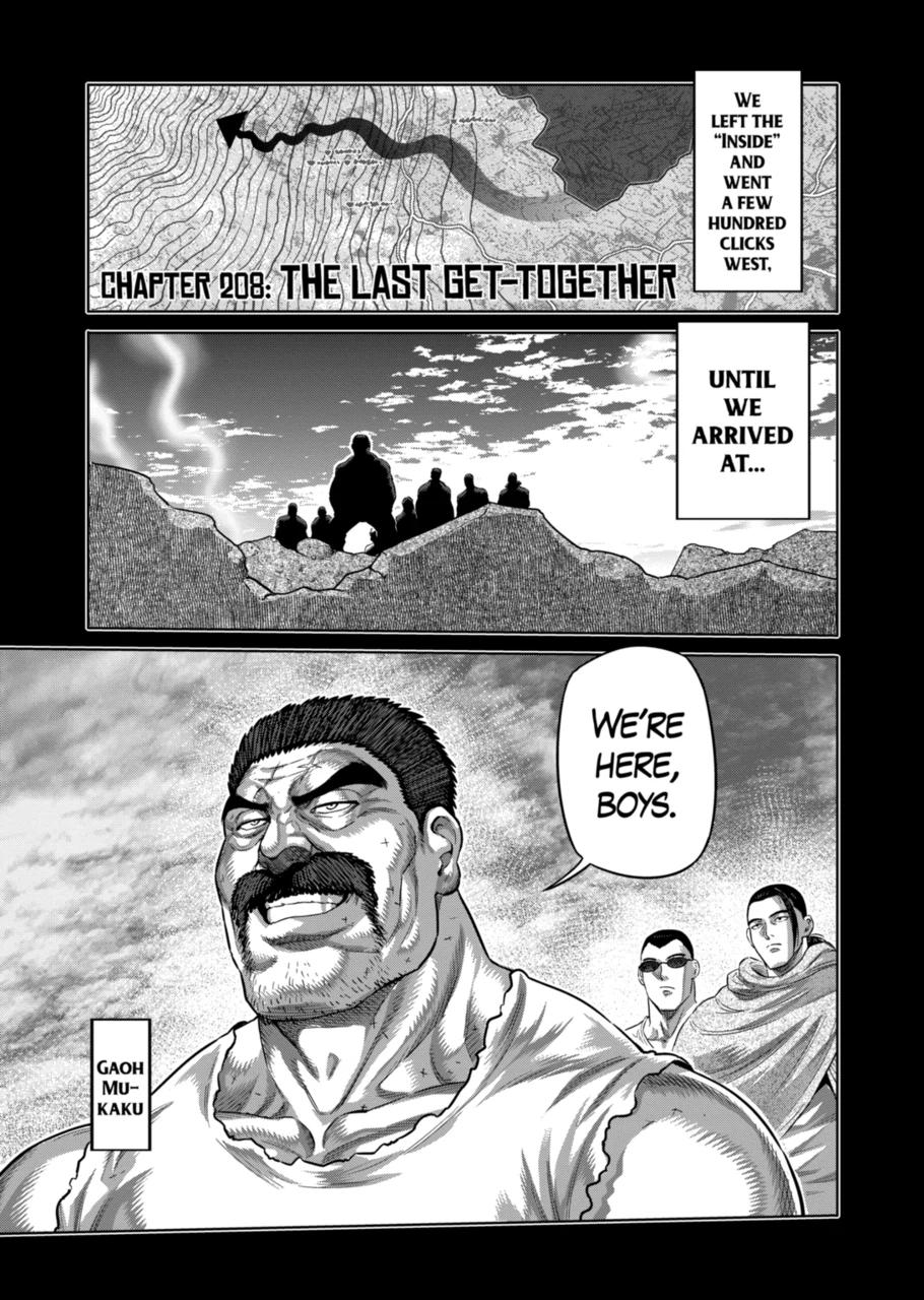 Kengan Omega Chapter 208 page 1 - Chapter 208
