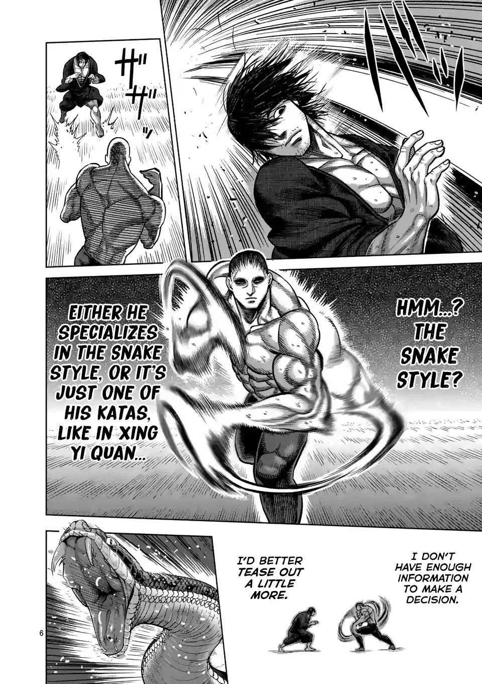Kengan Omega Chapter 21 page 6 - Chapter 21: The A-List Man
