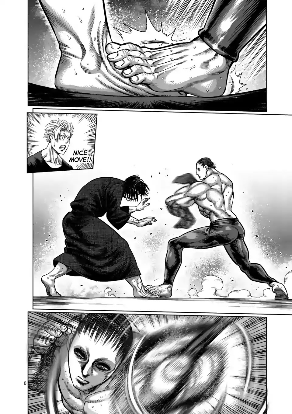 Kengan Omega Chapter 21 page 8 - Chapter 21: The A-List Man
