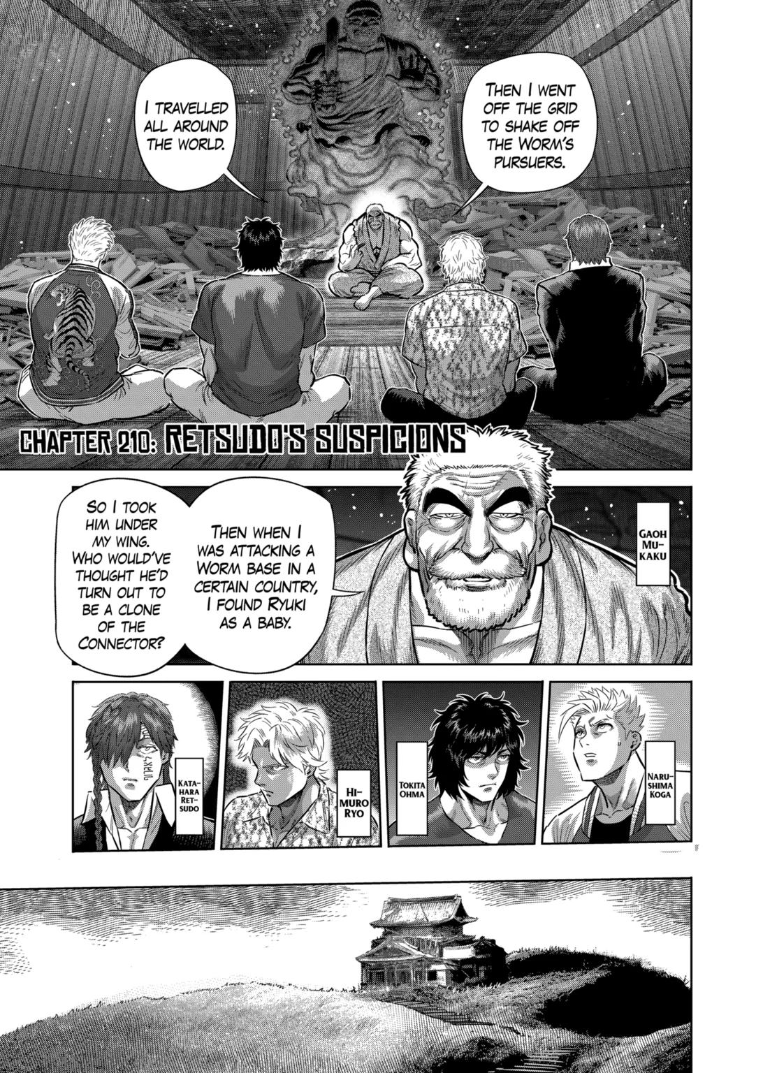 Kengan Omega Chapter 210 page 1 - Chapter 210