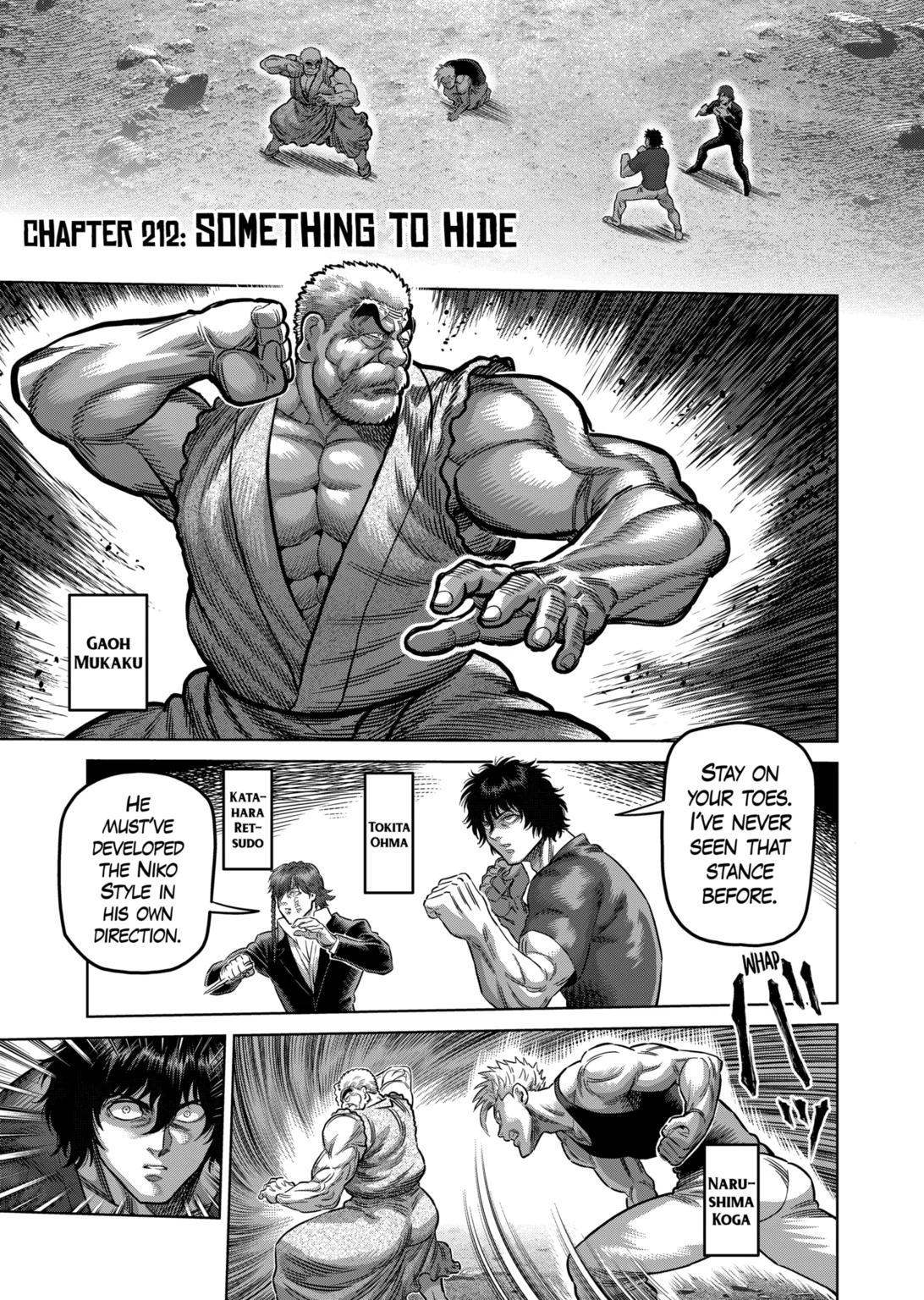 Kengan Omega Chapter 212 page 1 - Chapter 212