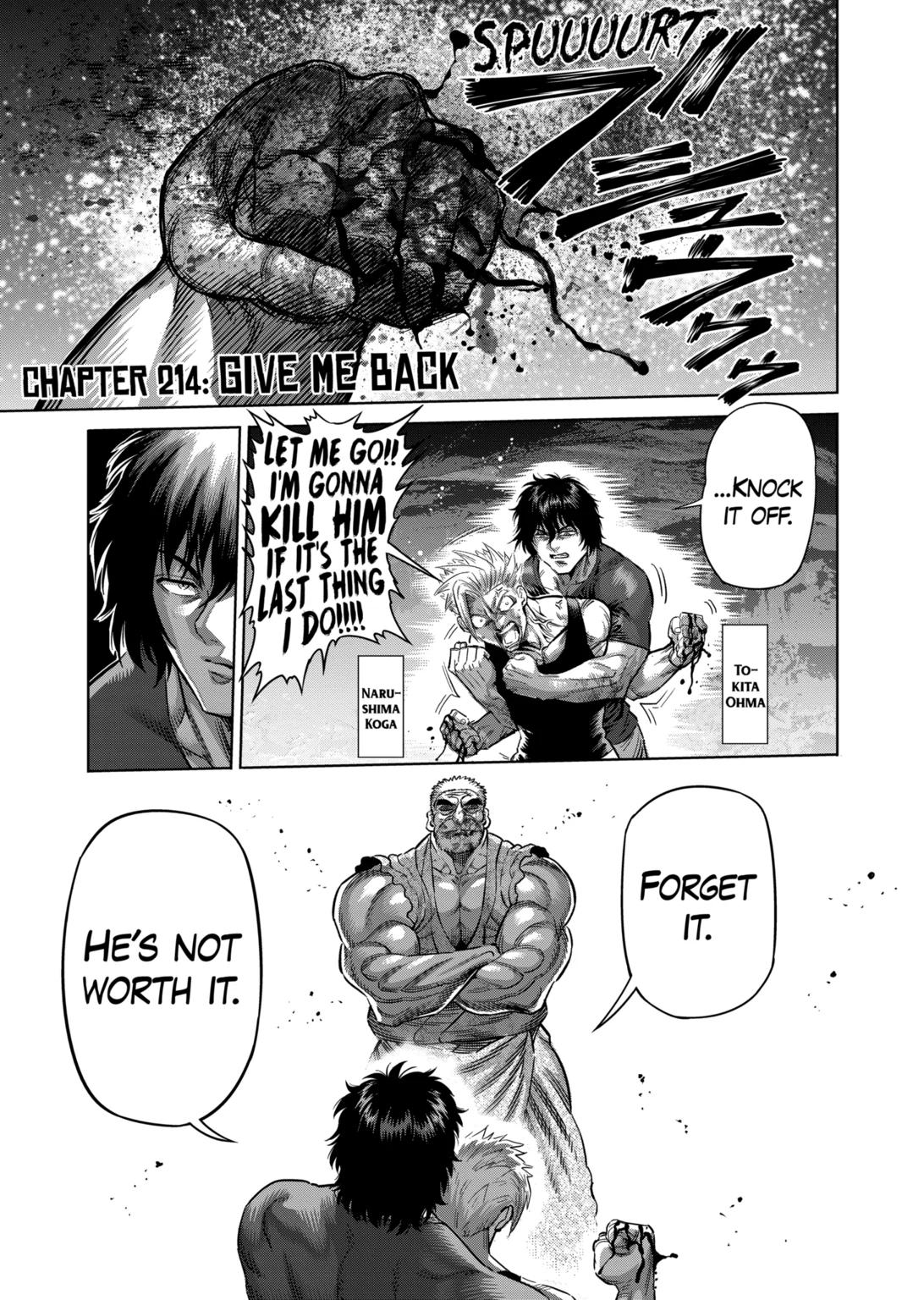 Kengan Omega Chapter 214 page 1 - Chapter 214