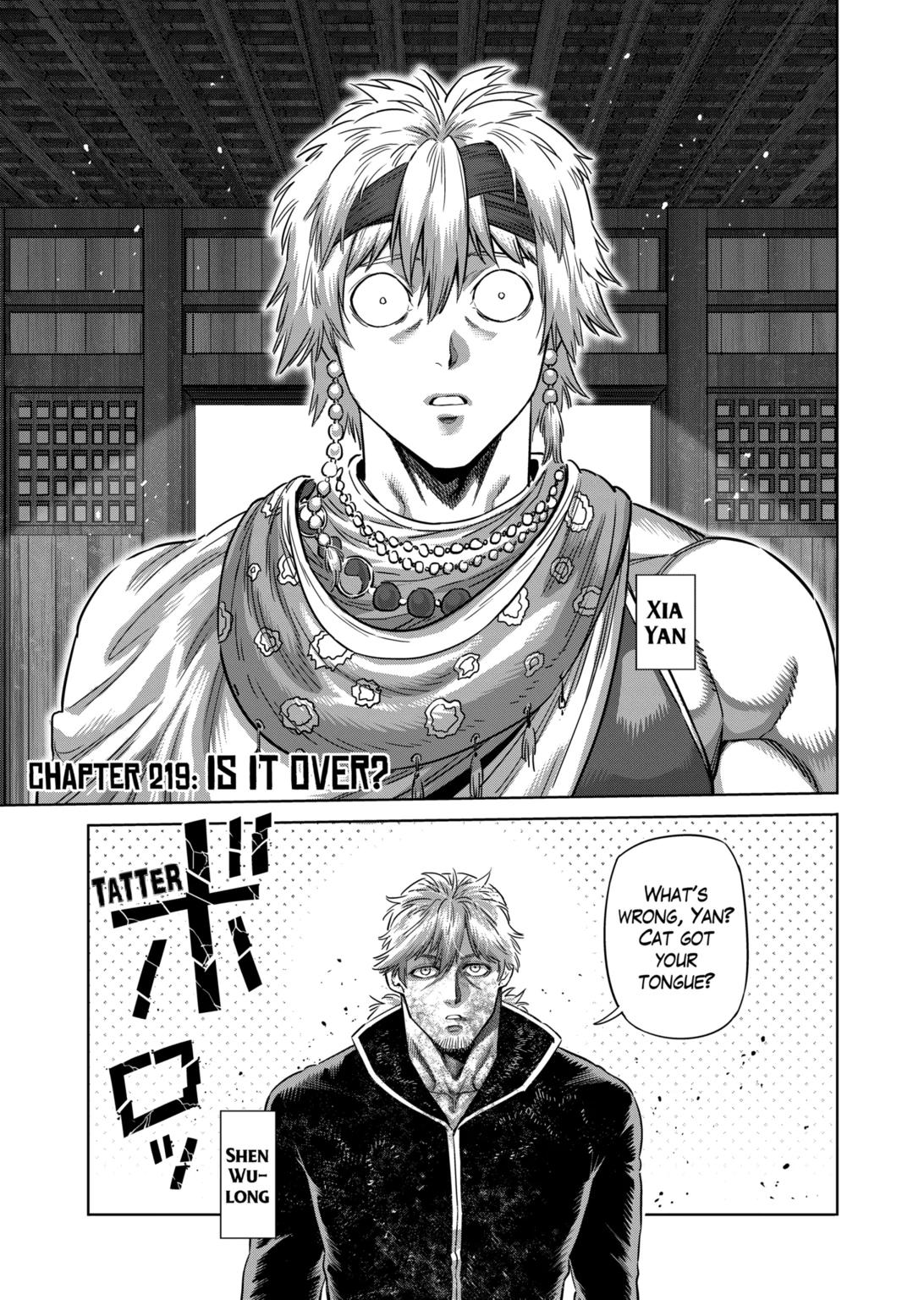 Kengan Omega Chapter 219 page 1 - Chapter 219