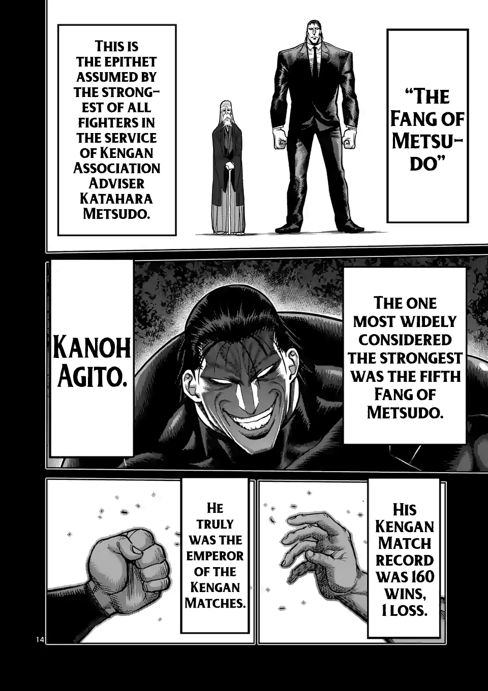 Kengan Omega Chapter 22 page 14 - Chapter 22: Weishen
