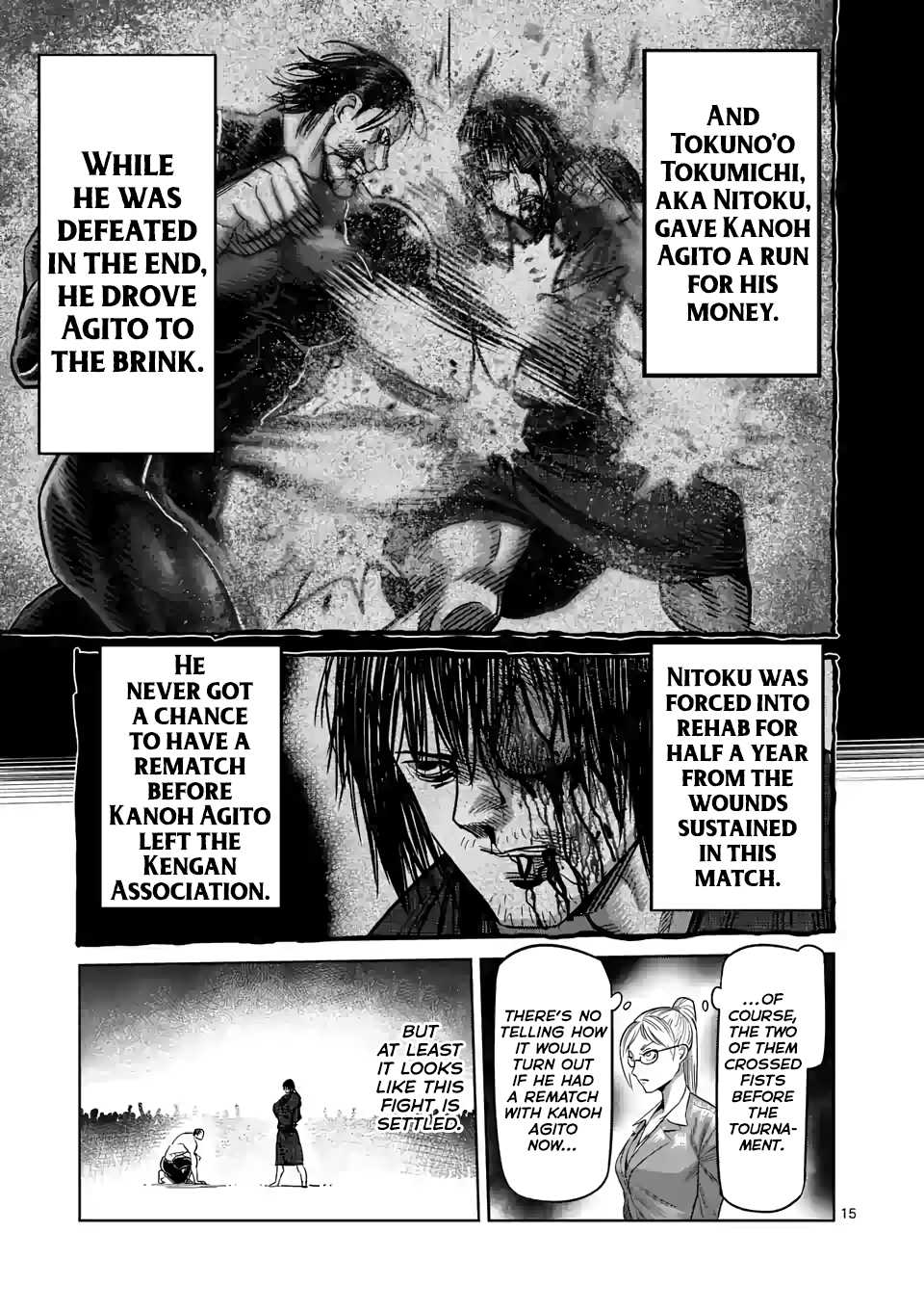 Kengan Omega Chapter 22 page 15 - Chapter 22: Weishen