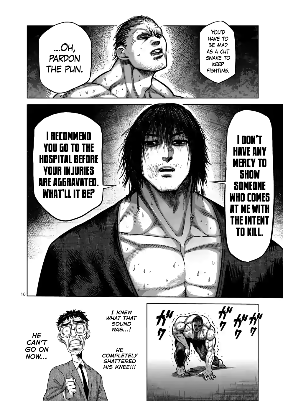 Kengan Omega Chapter 22 page 16 - Chapter 22: Weishen
