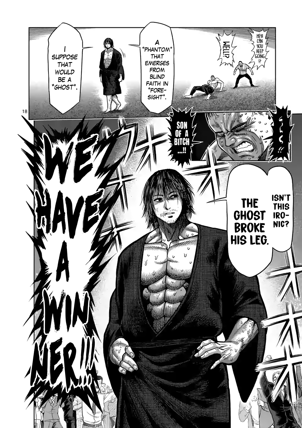 Kengan Omega Chapter 22 page 18 - Chapter 22: Weishen