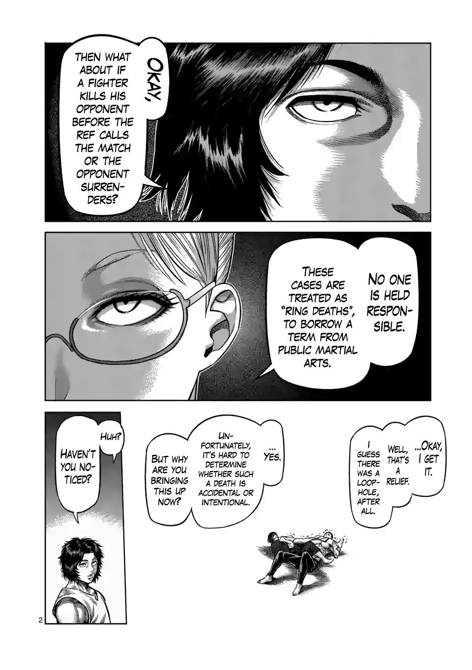 Kengan Omega Chapter 22 page 2 - Chapter 22: Weishen
