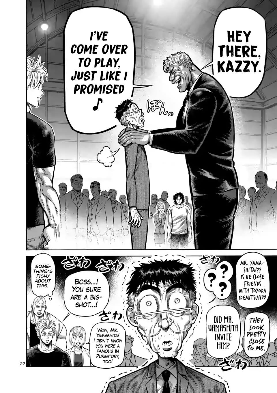 Kengan Omega Chapter 22 page 22 - Chapter 22: Weishen