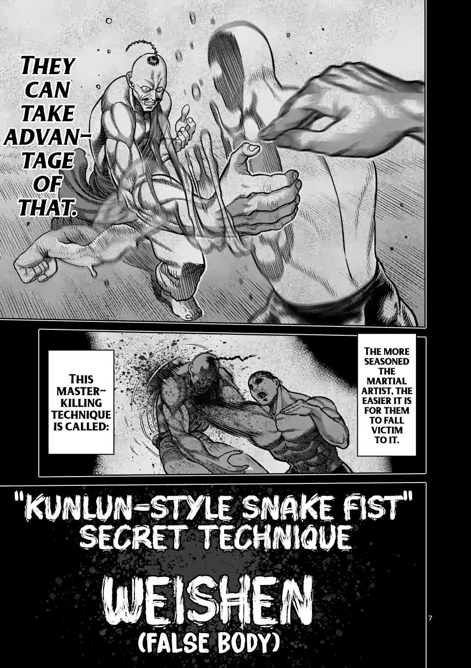 Kengan Omega Chapter 22 page 7 - Chapter 22: Weishen