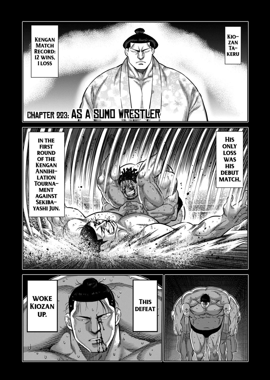 Kengan Omega Chapter 223 page 1 - Chapter 223