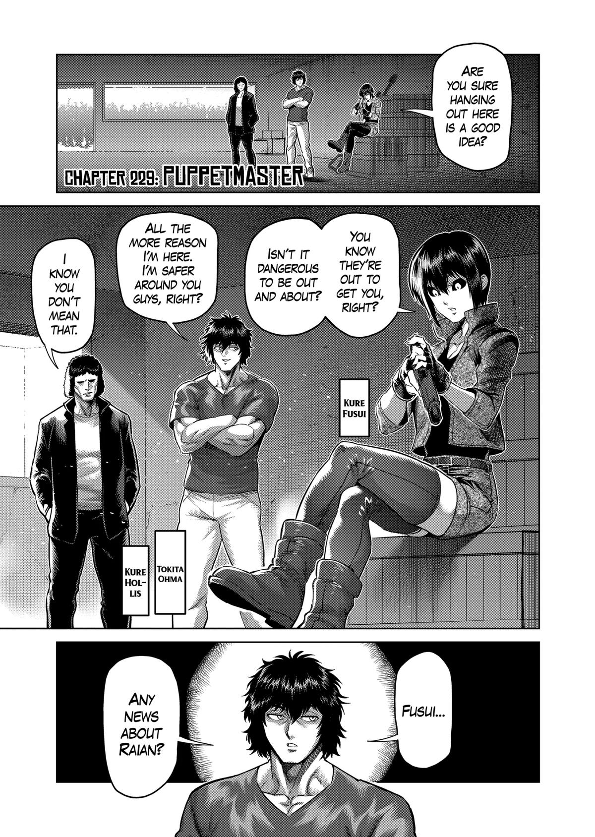 Kengan Omega Chapter 229 page 1 - Chapter 229