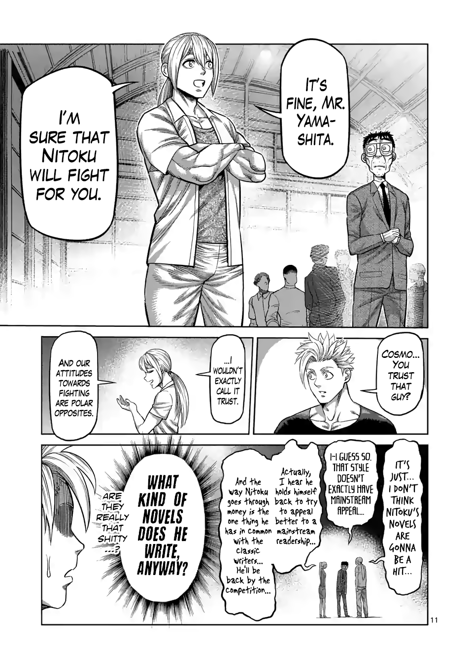 Kengan Omega Chapter 23 page 11 - Chapter 23: Good Job