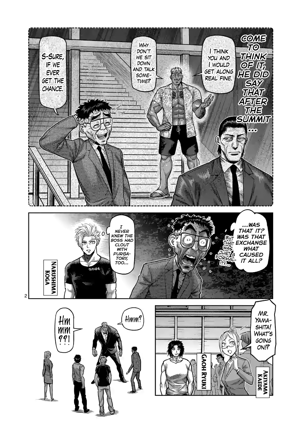 Kengan Omega Chapter 23 page 2 - Chapter 23: Good Job