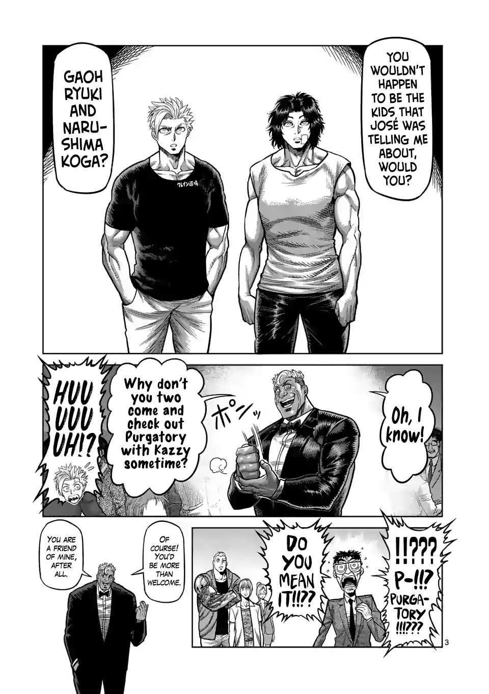 Kengan Omega Chapter 23 page 3 - Chapter 23: Good Job