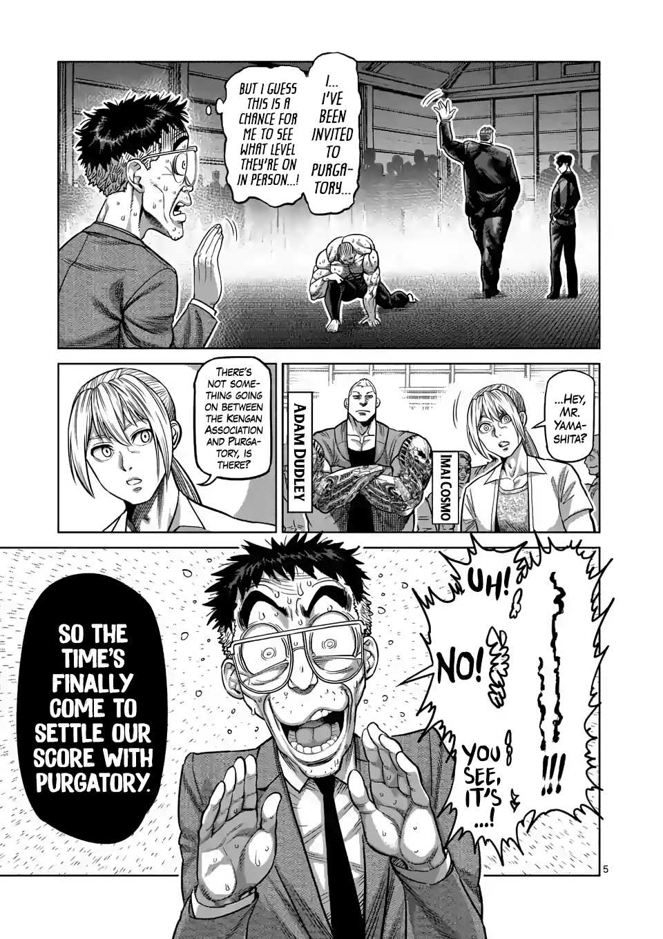 Kengan Omega Chapter 23 page 5 - Chapter 23: Good Job