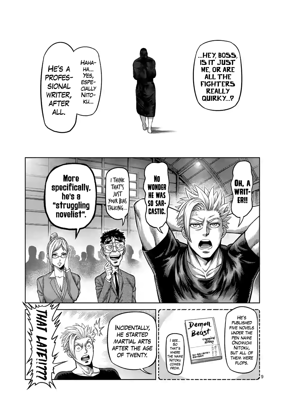 Kengan Omega Chapter 23 page 9 - Chapter 23: Good Job