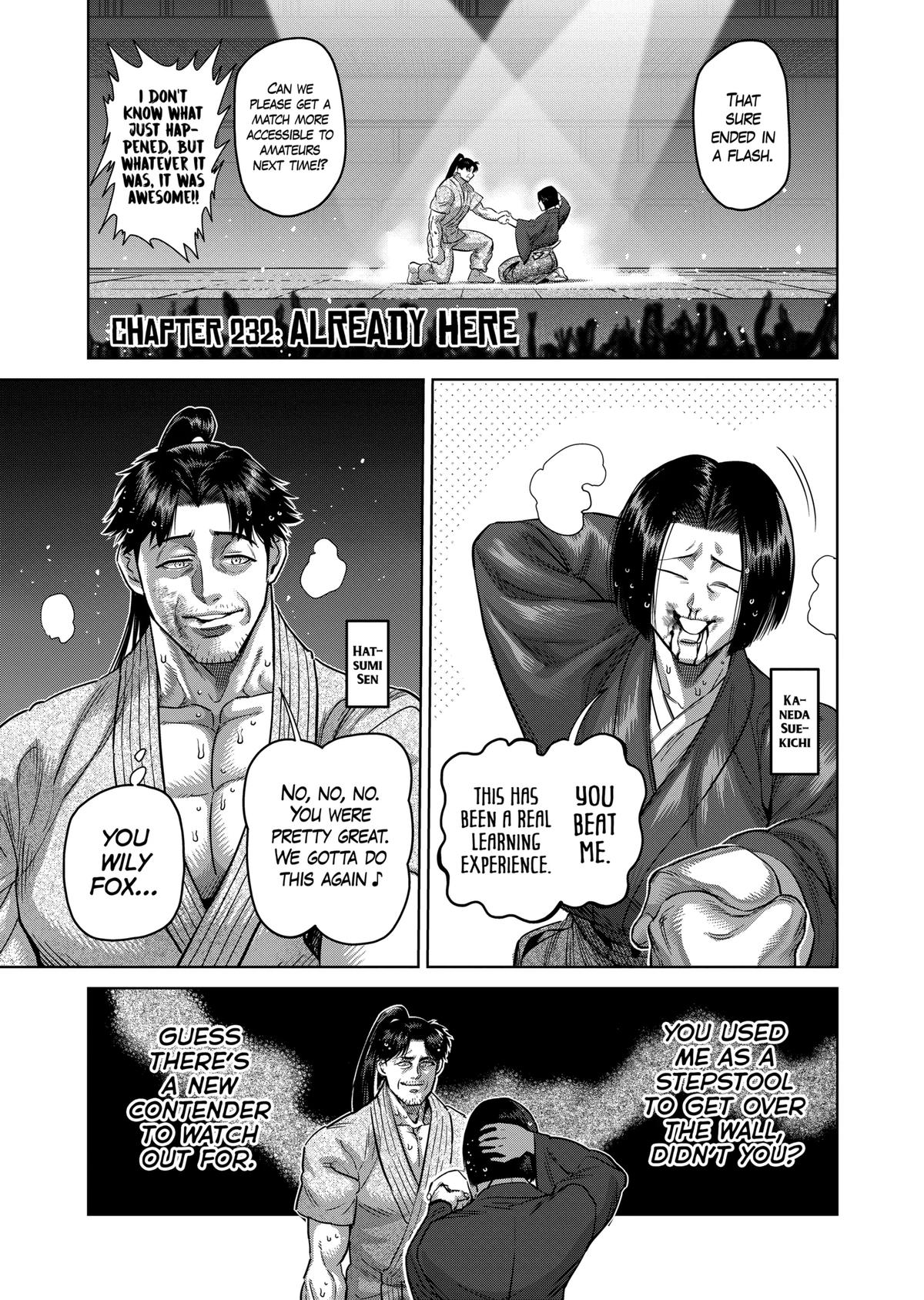 Kengan Omega Chapter 232 page 1 - Chapter 232