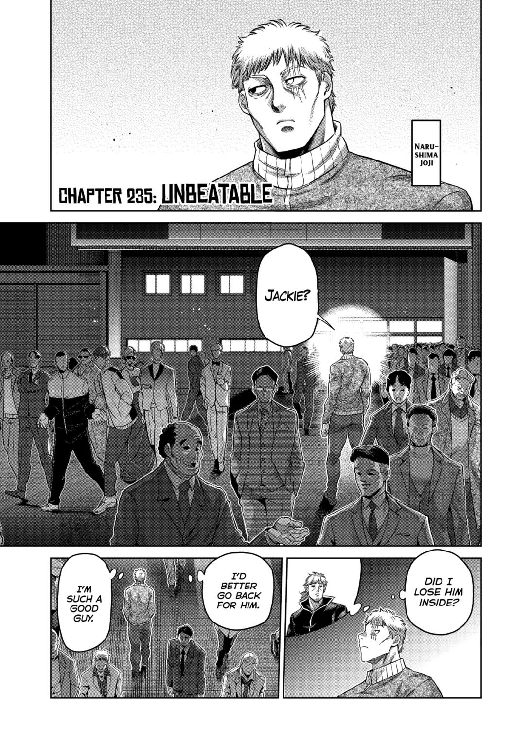 Kengan Omega Chapter 235 page 1 - Chapter 235