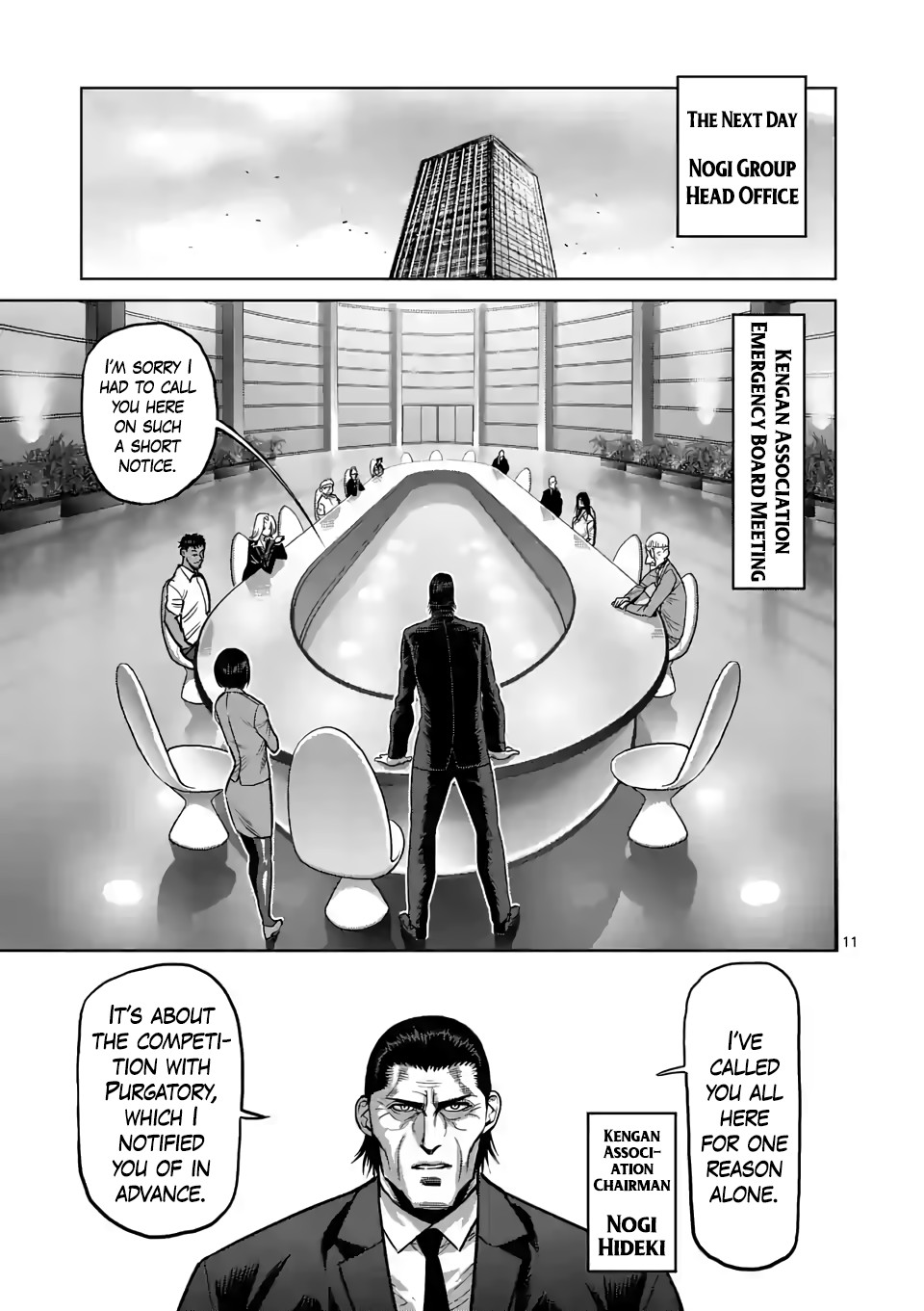 Kengan Omega Chapter 24 page 11 - Chapter 24: Whodunit?