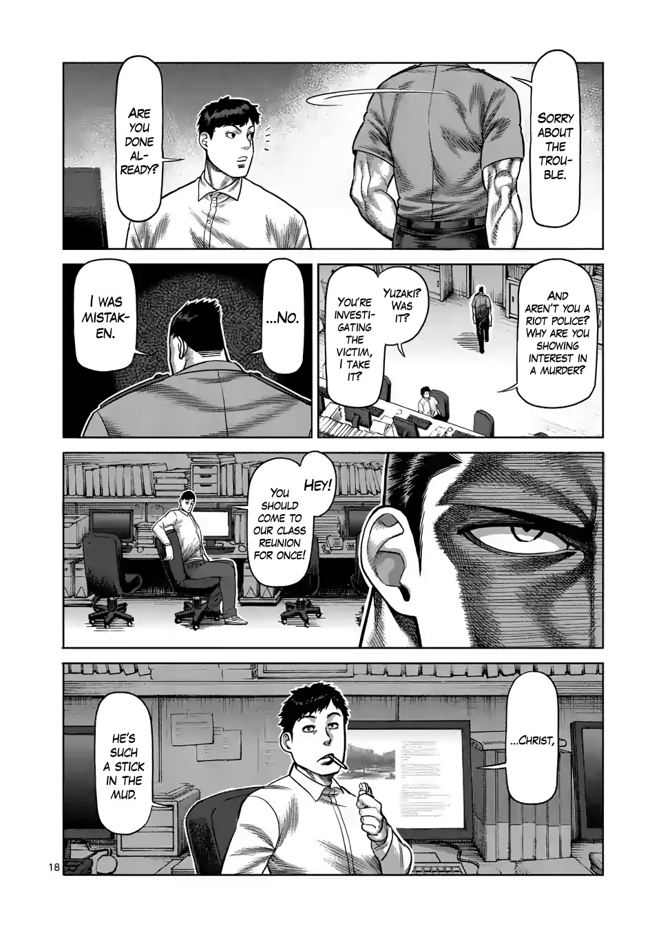 Kengan Omega Chapter 24 page 18 - Chapter 24: Whodunit?