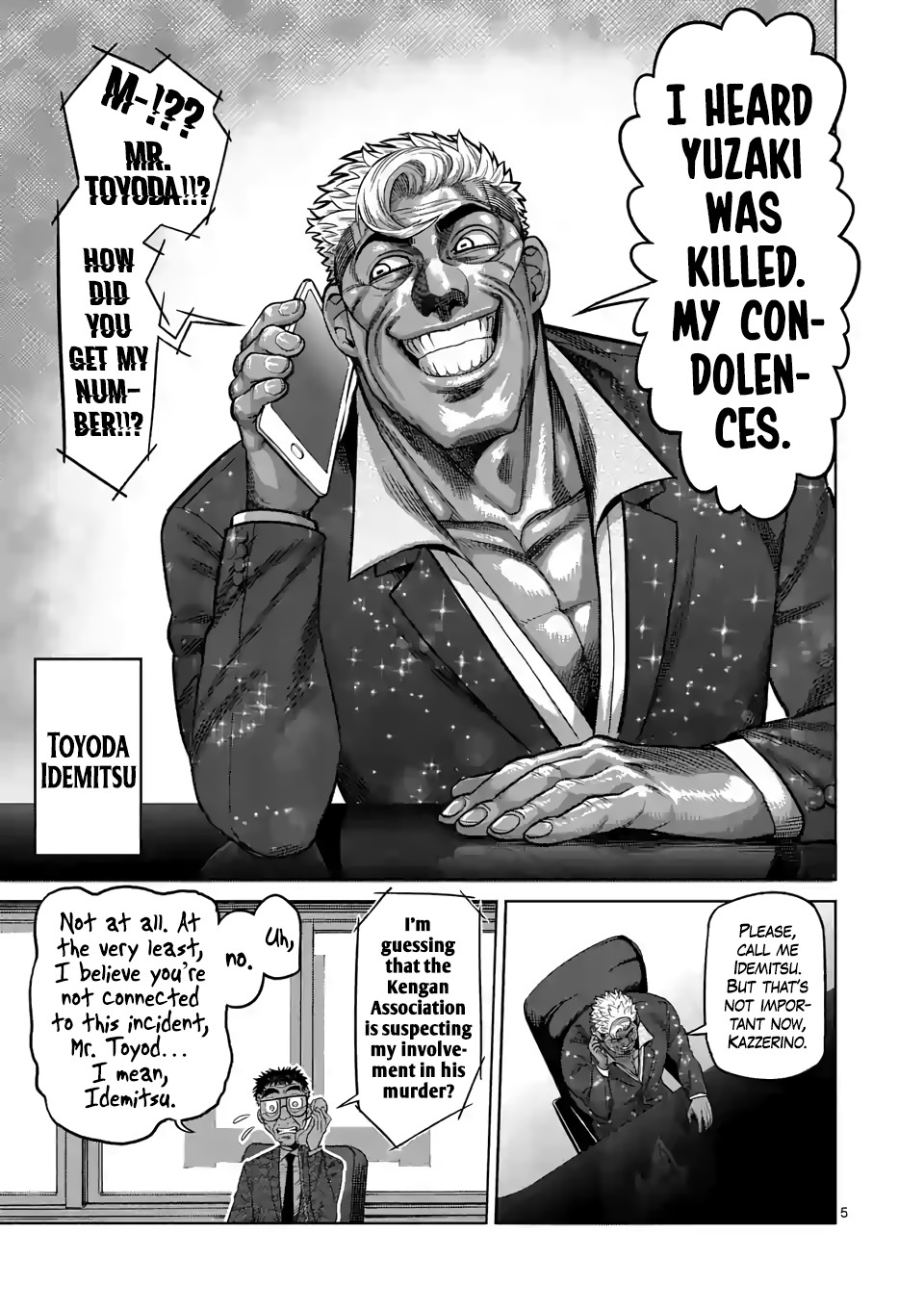 Kengan Omega Chapter 24 page 5 - Chapter 24: Whodunit?